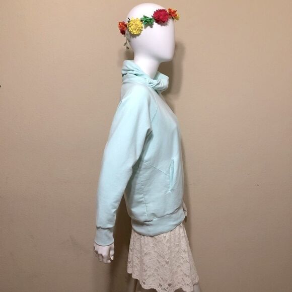 Zella Erica Twist Cowl Neck Pullover Size Medium - Picture 6 of 12